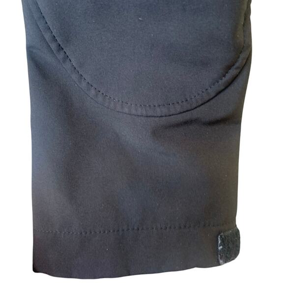 Free Country Softshell Jacket L Black Mens Detachable Hood Lined Full Zip - Picture 11 of 11